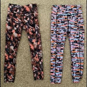 Lululemon Fast & Free leggings Reflective-Nulux